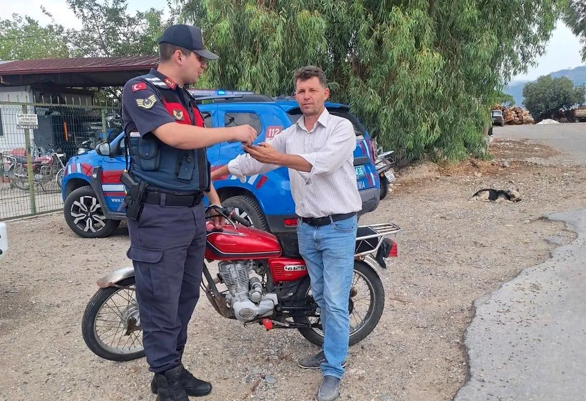 Çalıntı Motosiklet Yakalandı