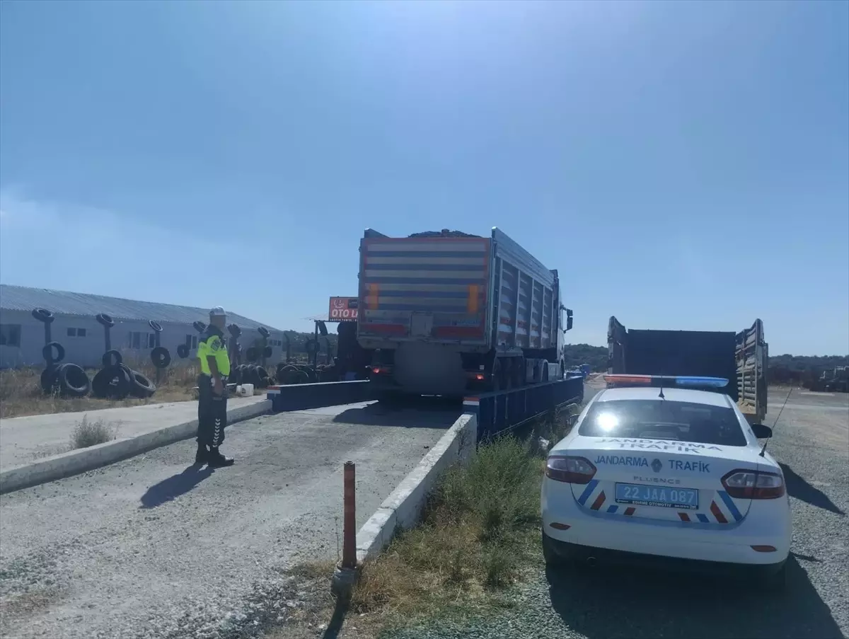 edirnede asiri yukten 110 bin lira ceza OdlNZXxg