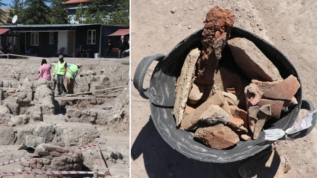 ic anadolunun en buyuk mozaik kazi calismasinda cocuk ve yetiskin mezarlari bulundu ek fotograflar A86gsJjE