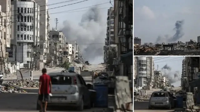 israil 724 gundur gazzeye yonelik saldirilarini surduruyor bolgeden yogun dumanlar yukseldi BrUVkcqW