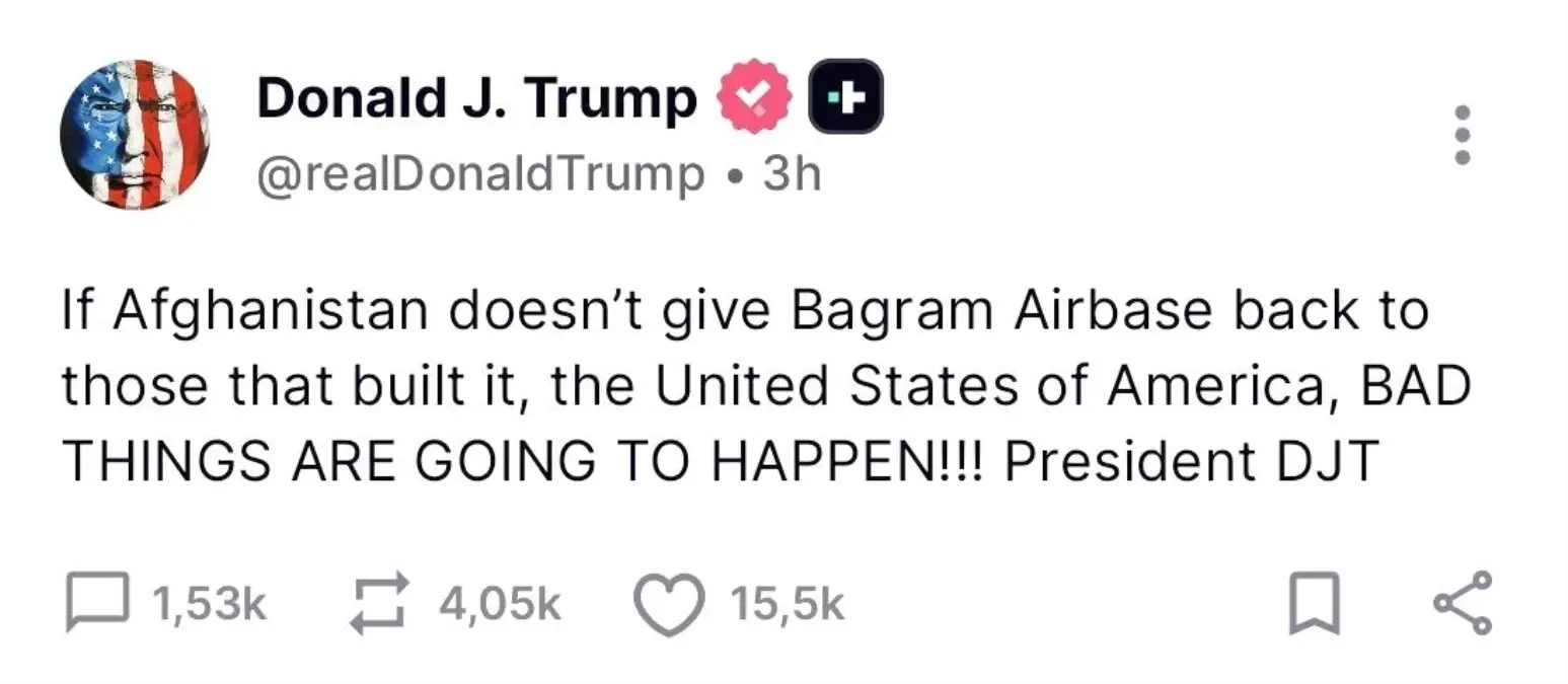 trumptan afganistana bagram ussu tehdidi IzG82WUL