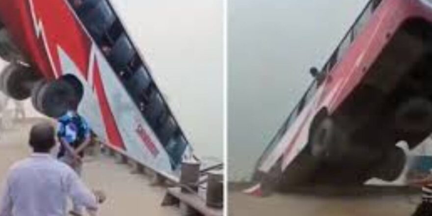 Feribota Binerken Nehre Düşen Otobüste 24 Kişi Hayatını Kaybetti