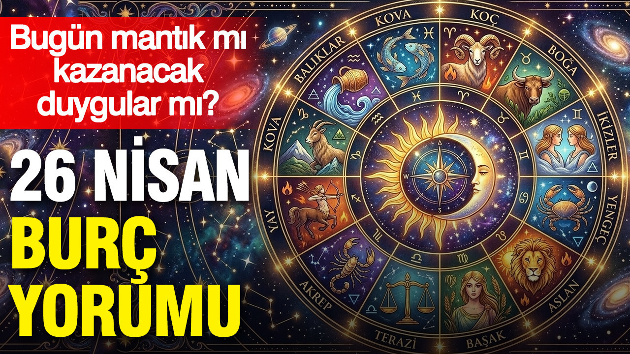 26 Nisan Burç Yorumları: Mantık ve Duygular Arasında Dengeyi Bul!