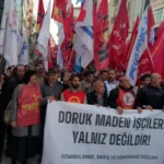 Kadıköy’den Doruk Madencilik İşçilerine Destek Sesleri Yükseliyor