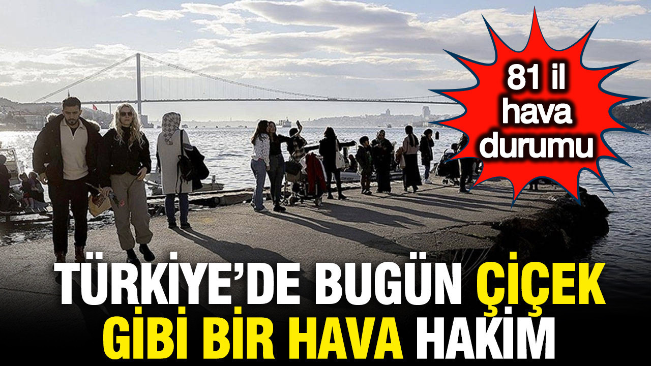 Türkiye’de Bahar Havası: Güneşli Günler Başladı