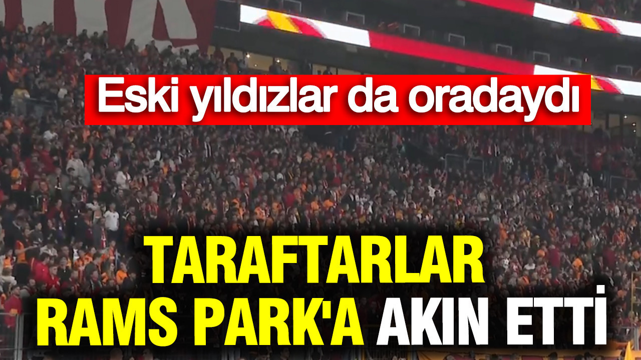 Rams Park’ta Galatasaray Coşkusu: Eski Yıldızlar Taraftarla Bir Araya Geldi