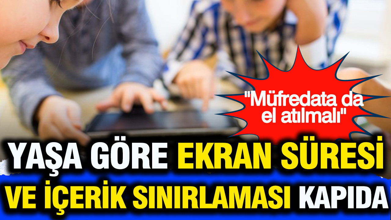 Çocuklar İçin Ekran Süresi ve İçerik Düzenlemeleri Yolda: Eğitim Müfredatına Dikkat!