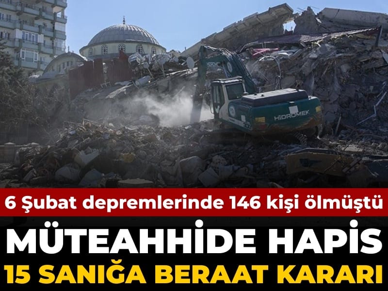 Kahramanmaraş Deprem Davasında Beraat Kararları Açıklandı
